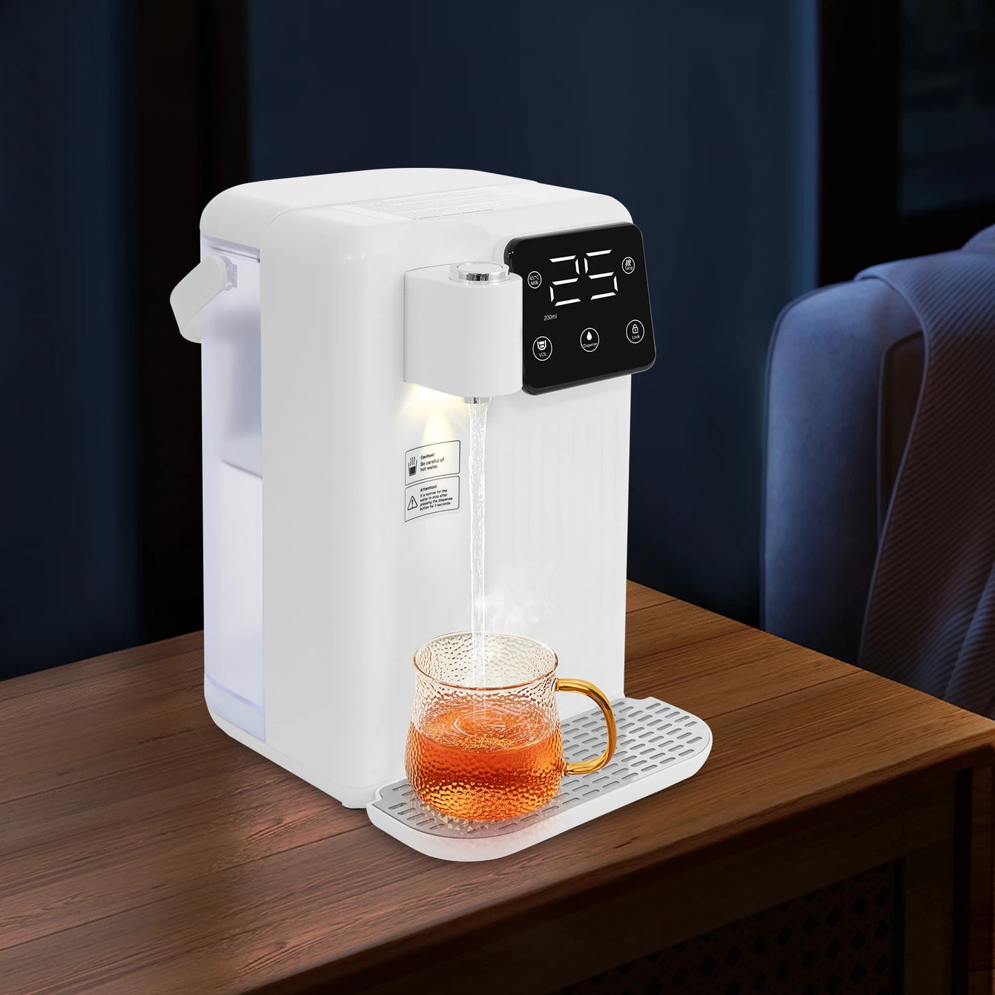 Instant Hot Water Dispenser With LED Operation Panel 2200W