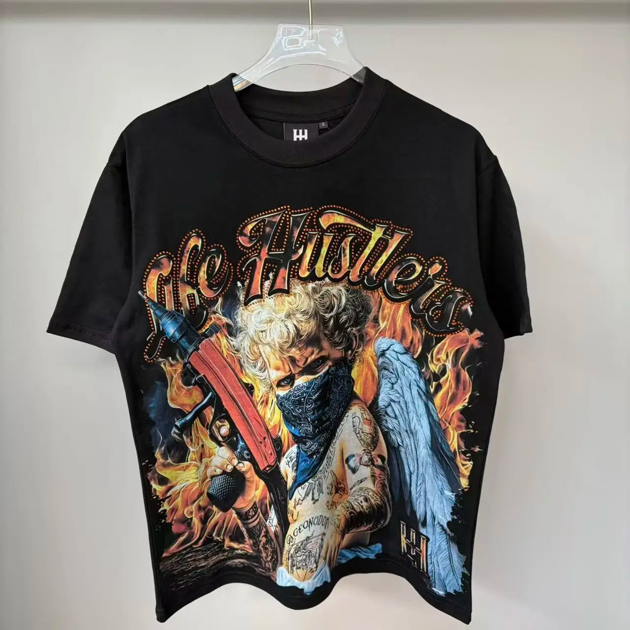Life Hustlers 100 Percent Cotton Loose Fit T Shirt Unisex