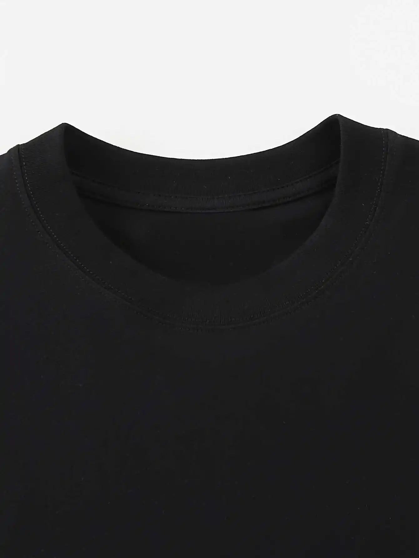 Men's Summer Cotton Short Sleeve Graphic Tee For Everyday Wear
