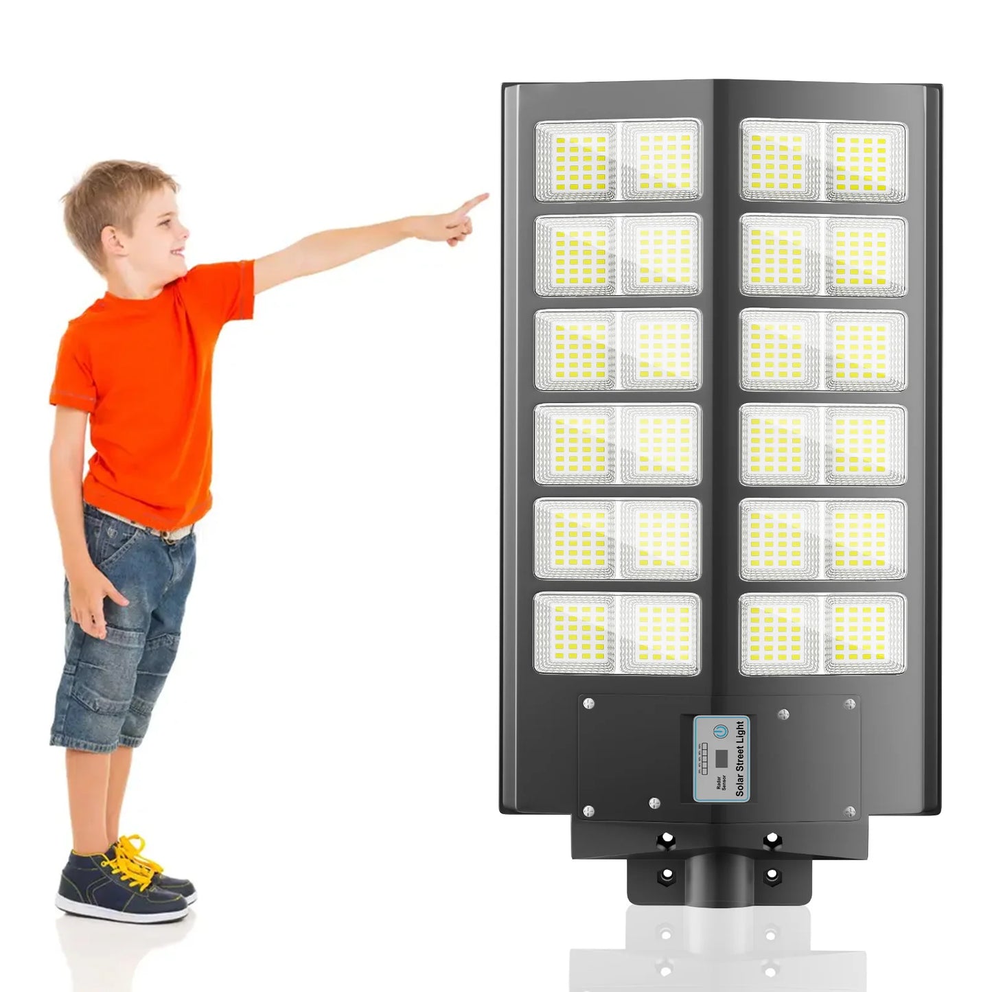 6000W Waterproof Solar Street Light With Auto Dusk Motion Sensor
