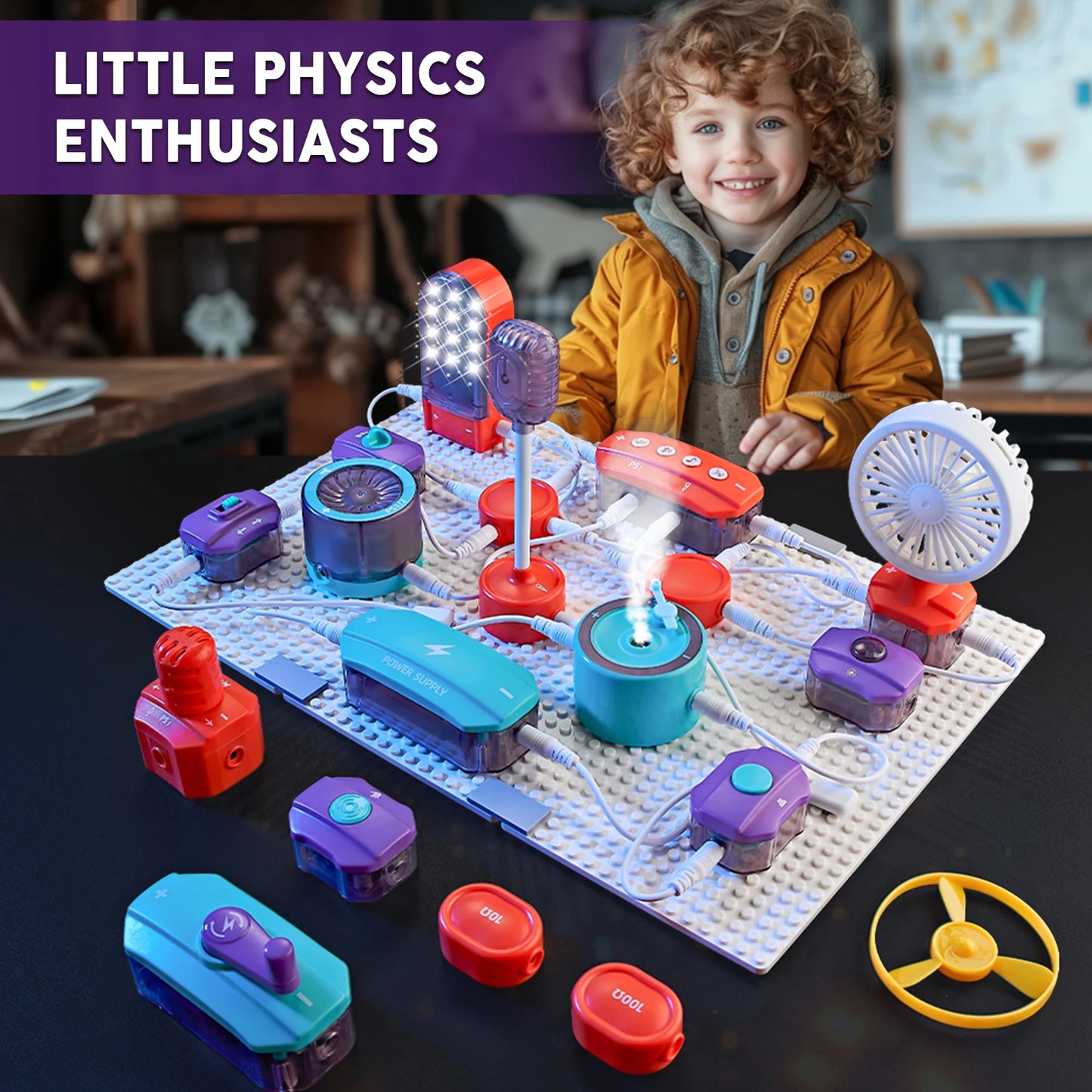 Vatos Science Circuit Kit Diy Electronics 150 Projects