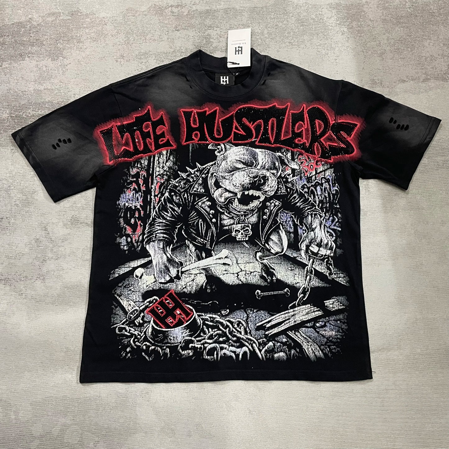 Life Hustlers 100 Percent Cotton Loose Fit T Shirt Unisex
