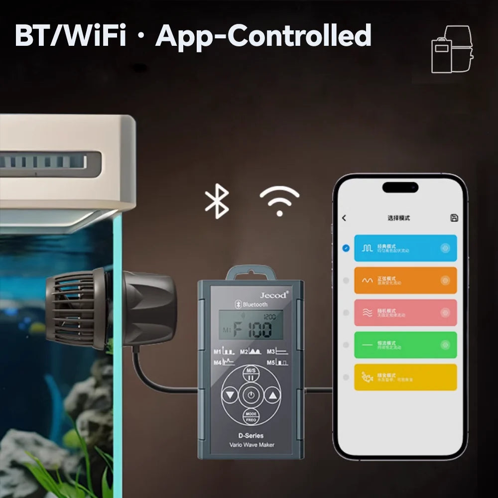 Jebao DMP Series Aquarium Wavemaker Pump With Bluetooth App Control