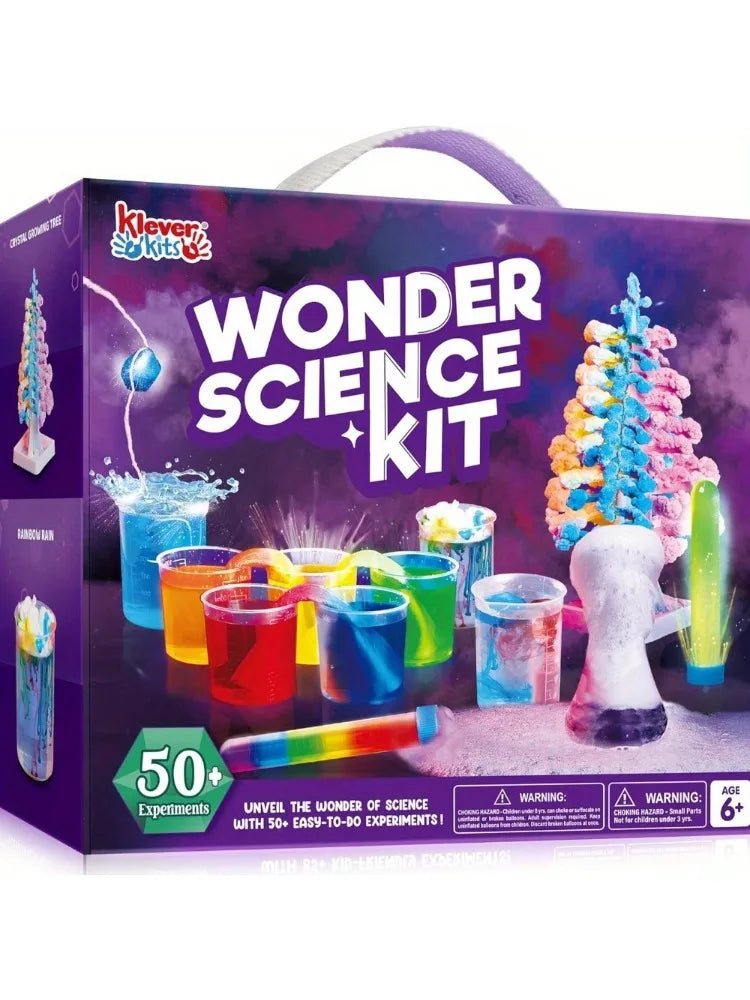 Joyfy Kids 50+ Science Experiments With Growing Crystal