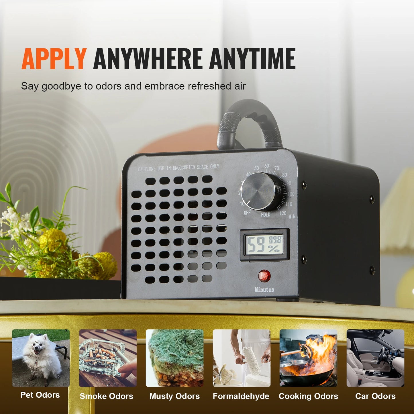 SucceBuy Commercial Industrial Ozone Generator Machine For Odor Remover