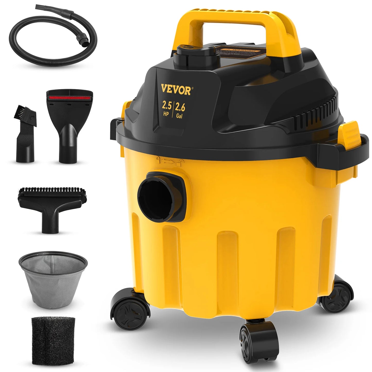 Succebuy 26 Gallon Wet Dry Shop Vacuum With Blower