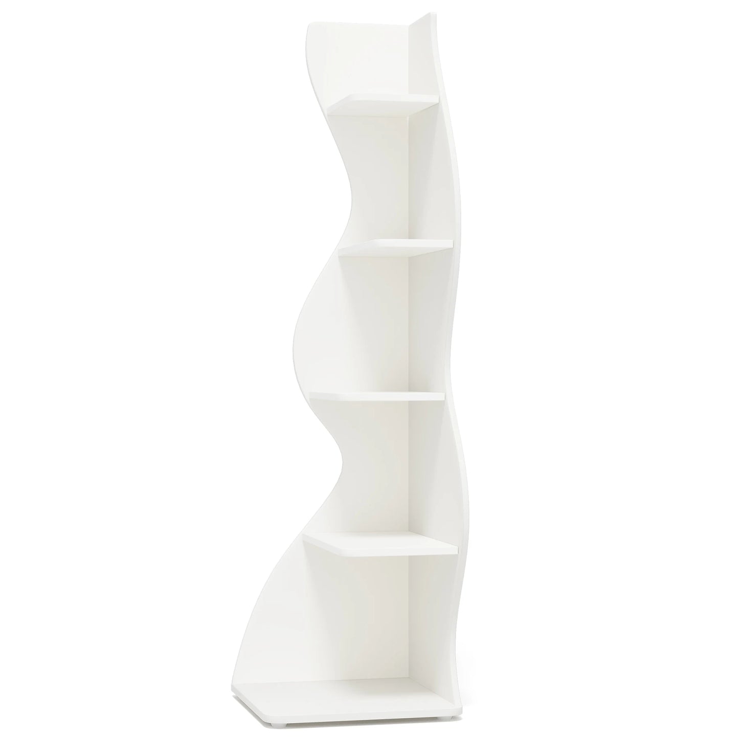 Tribesigns Five Tier Corner Shelf Wall Bookcase And Plant Stand