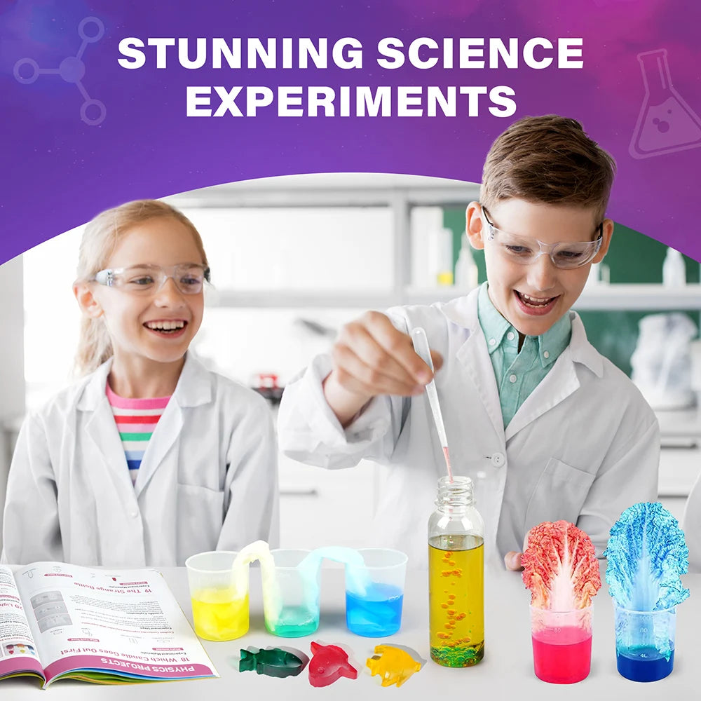 Science Kits For Kids Educational STEM Experiments Gift Set