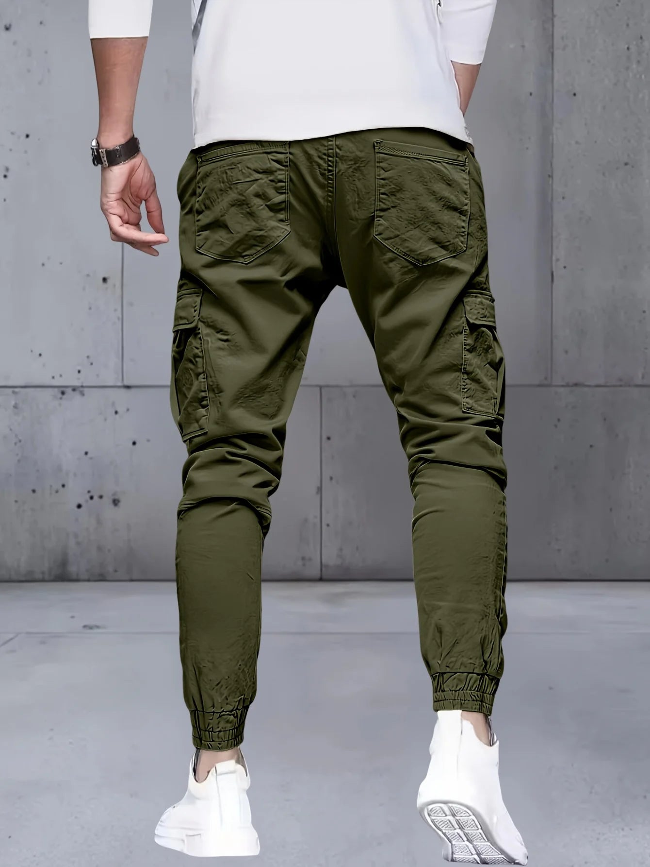 Winthunder Men 3 Piece Pants Set Regular Sport Work Trousers