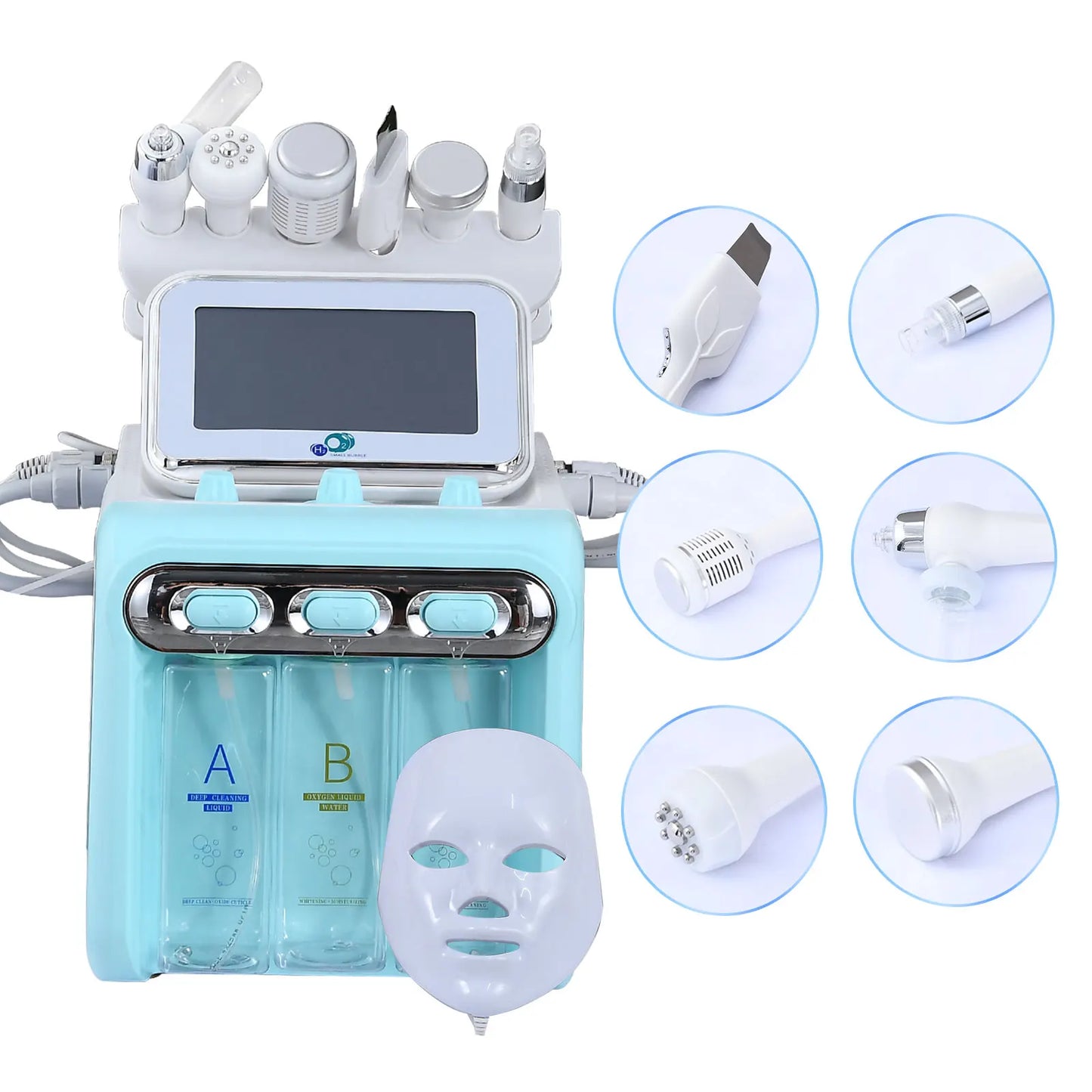 Amilibeauty 7 In 1 Hydro Facial Machine For Spa Treatments
