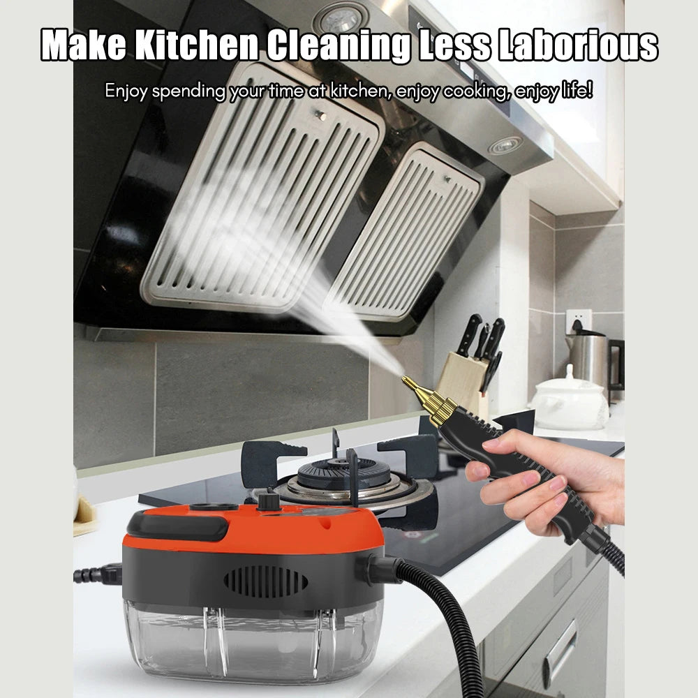 Romellar Portable Handheld 1500W Quick Heating Steam Cleaner