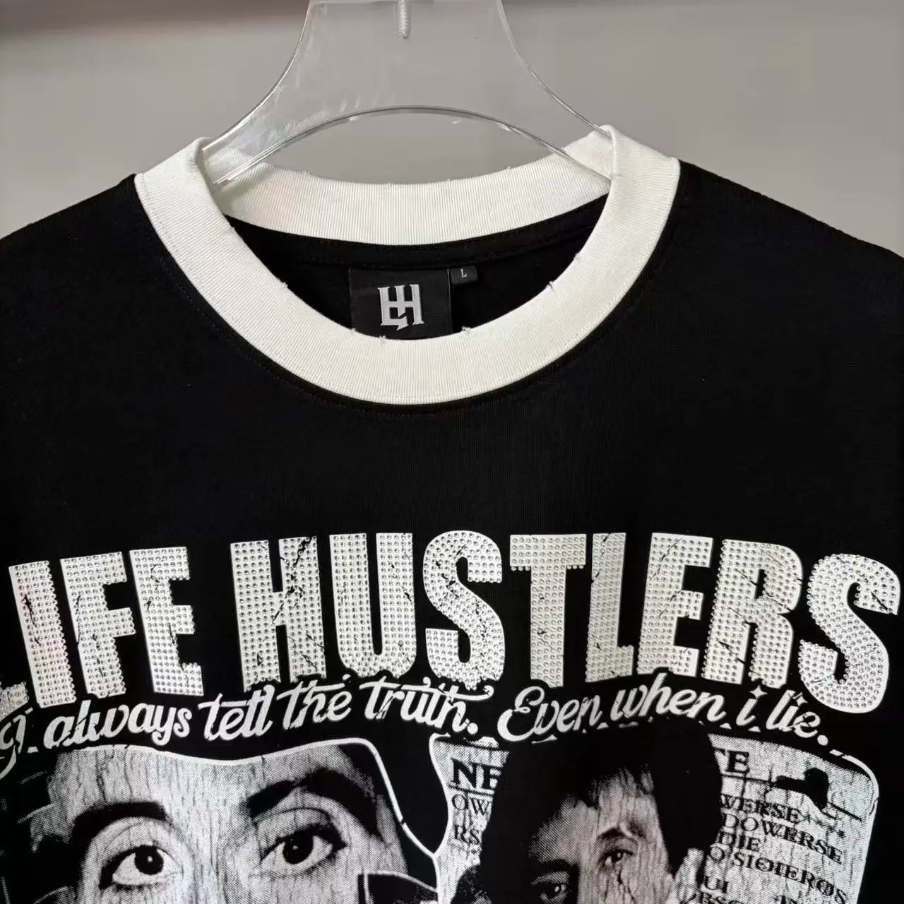 Life Hustlers 100 Percent Cotton Loose Fit T Shirt Unisex