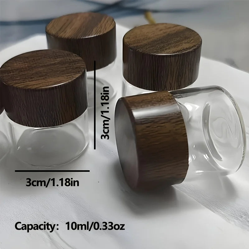 Portable Glass Dispenser Bottles For Travel And Kitchen Use